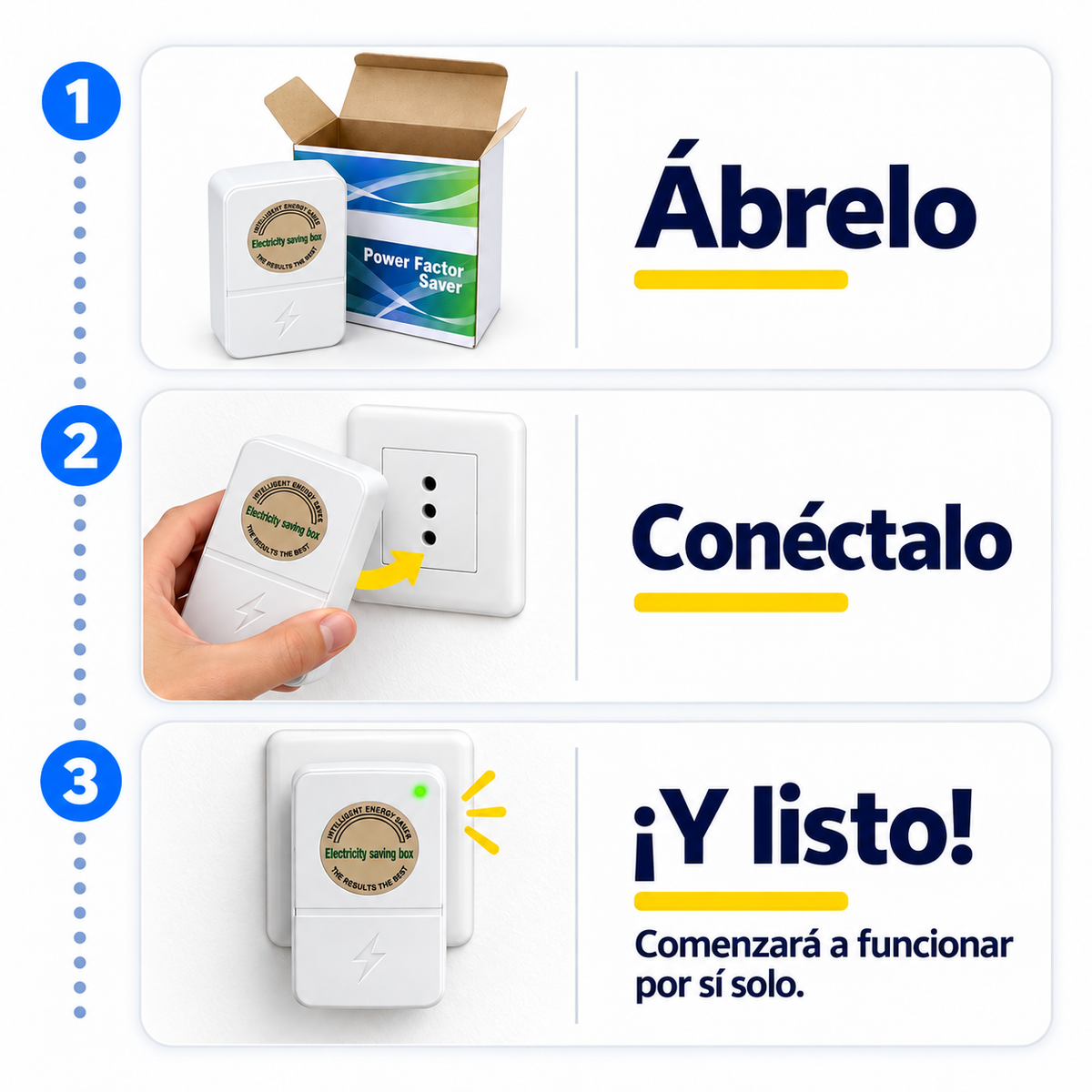 Ahorrador y Estabilizador de Energía